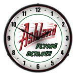 Collectable Sign and Clock Ashland Flying Octanes Backlit Wall Clock-1102301-Garage Giant 