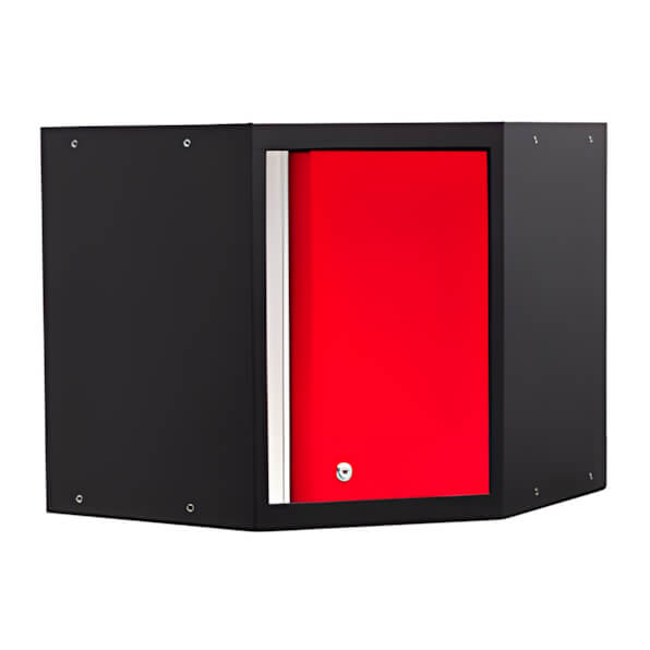 NewAge Garage Cabinets PRO Series Red Corner Cabinet-52201-Garage Giant
