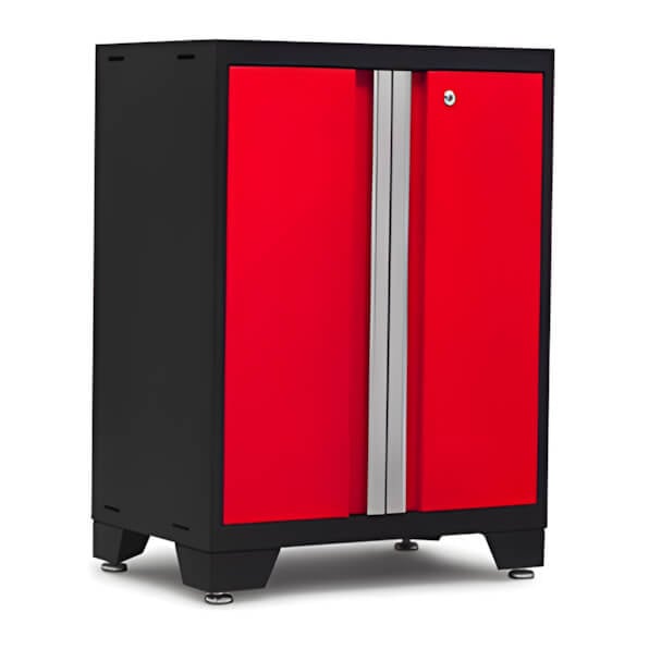 NewAge Garage Cabinets BOLD Series Red 2-Door Base Cabinet-50202-Garage Giant