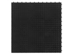 NewAge Garage Flooring Diamond Pattern Polypropylene Garage Flooring Tiles 600 sq. ft. Flooring Bundle - Black 