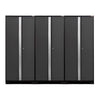 NewAge Garage Cabinets 3 x PRO Series Grey Multi-Use Lockers-52005-3-Garage Giant