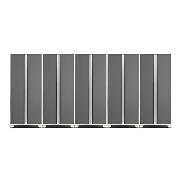 NewAge Garage Cabinets 5 x PRO Series Platinum Multi-Use Lockers-52405-5-Garage Giant