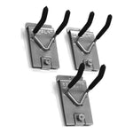 Proslat 4-Inch Double Hook (3-Pack)-13011-Garage Giant 