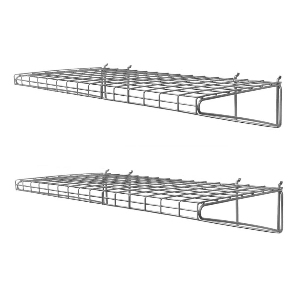 Proslat 24-Inch Metal Shelf (2-Pack)-13018-Garage Giant
