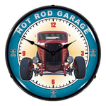 Collectable Sign and Clock Hot Rod Garage Backlit Wall Clock-1303431-Garage Giant 