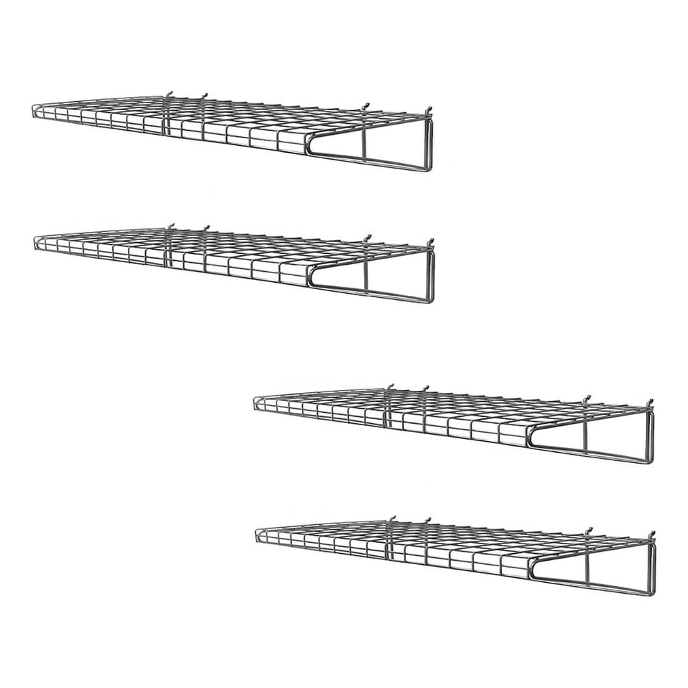 Proslat 24-Inch Metal Shelf (4-Pack)-13318K-Garage Giant