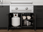 NewAge Outdoor Kitchens Classic Series 6-Piece Griddle Island · 304 Stainless Steel · SS Door · Platinum Griddle 