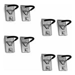 Proslat Vertical Bike Hook (8-Pack)-13328K-Garage Giant 
