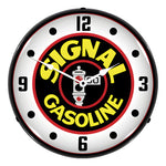 Collectable Sign and Clock Signal Gasoline Backlit Wall Clock-1404497-Garage Giant 
