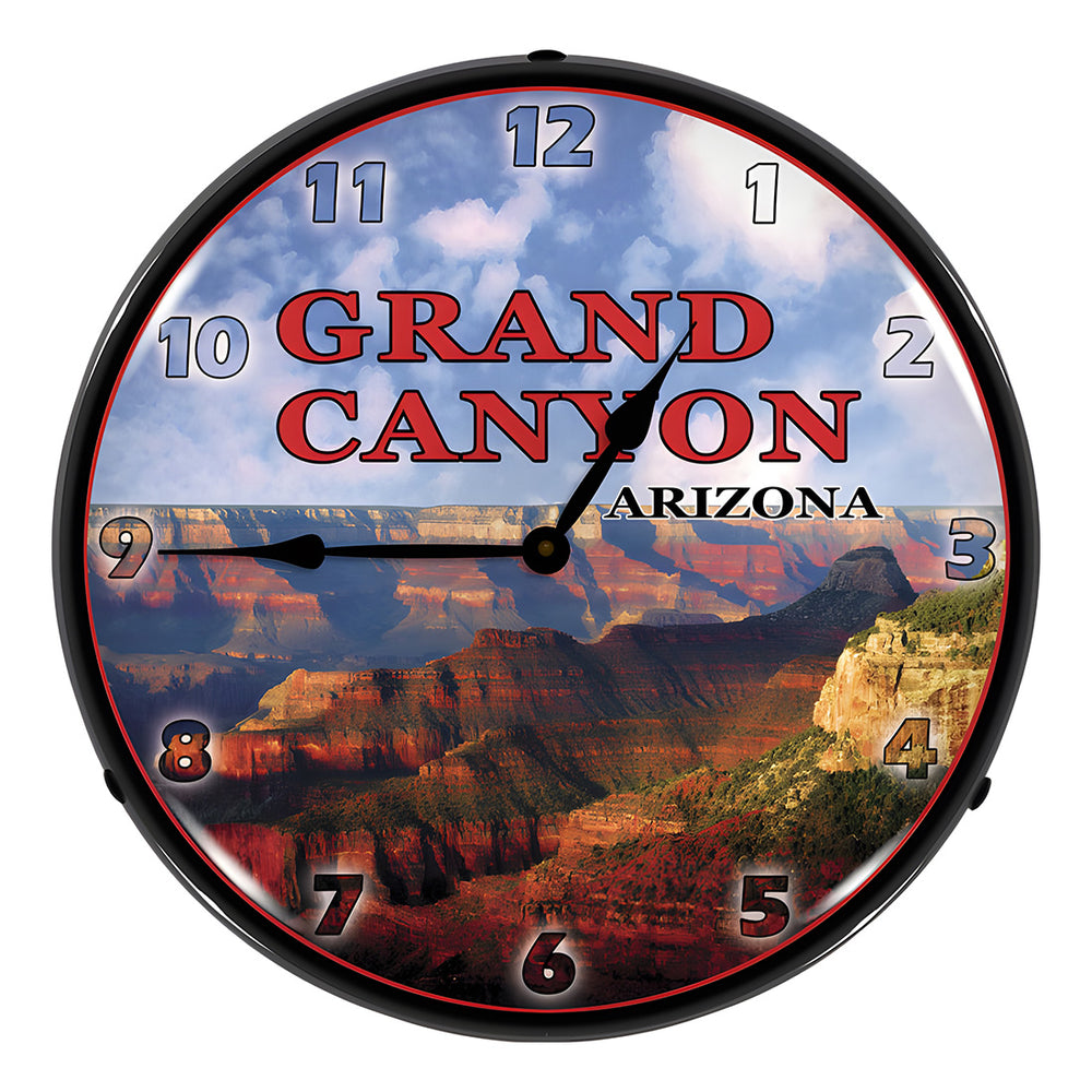 Collectable Sign and Clock Grand Canyon Arizona Backlit Wall Clock-1404498-Garage Giant