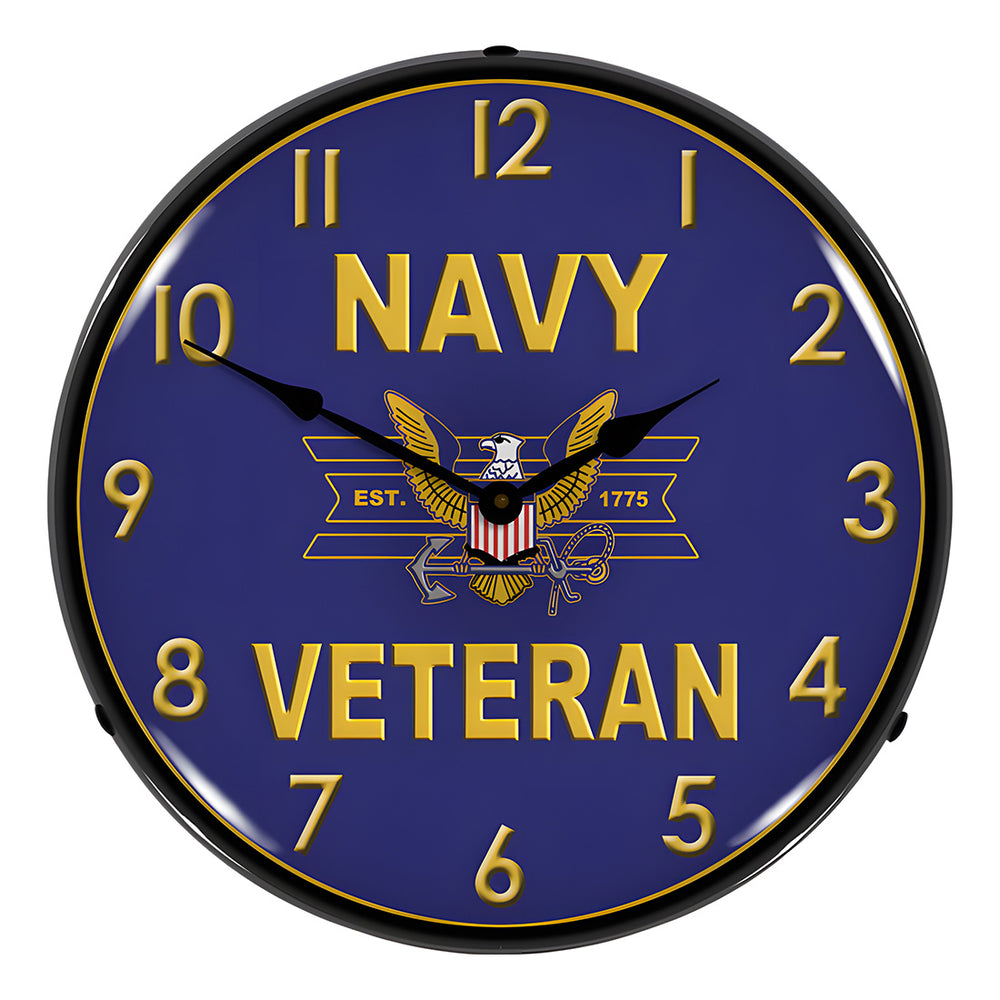 Railroad Crossing Backlit Wall Clock