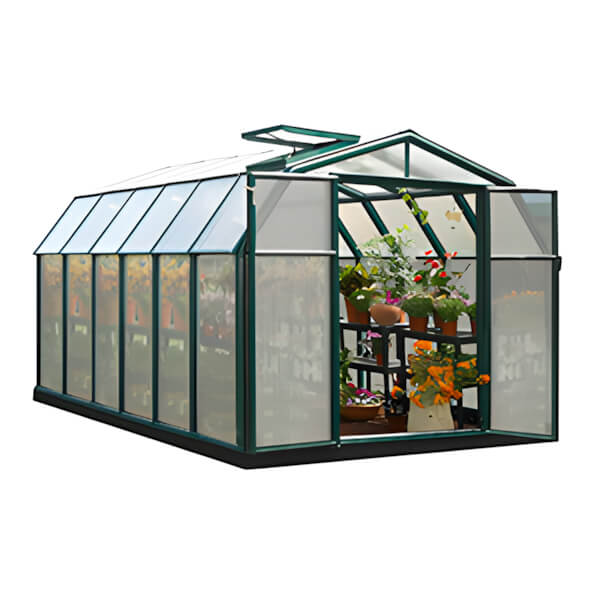 Rion Hobby Gardener 2 Series 8' x 12' Greenhouse Kit-HG7112-Garage Giant