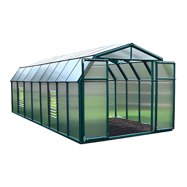 Rion Hobby Gardener 2 Series 8' x 16' Greenhouse Kit-HG7116-Garage Giant