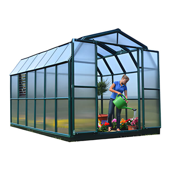 Rion Prestige 2 Twin Wall 8' x 12' Greenhouse-HG7312-Garage Giant