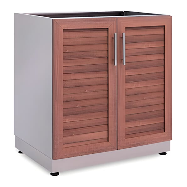 NewAge Outdoor Kitchens Grove 2-Door Base Cabinet-70101-Garage Giant
