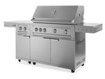 NewAge Outdoor Kitchens NewAge Classic Stainless Steel Gas 36" Grill Cart-66959-Garage Giant 