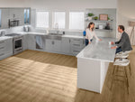 NewAge Garage Flooring Stone Composite LVP Flooring 5mm 800 sq. ft. Flooring Bundle - Natural Oak 