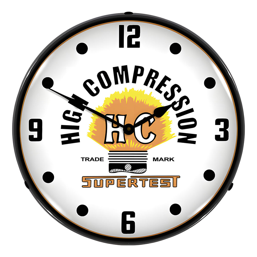 Collectable Sign and Clock HC Supertest Backlit Wall Clock-1502583-Garage Giant