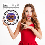 Collectable Sign and Clock Powerlube Motor Oil Backlit Wall Clock-1502584-Garage Giant 