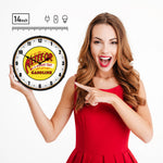 Collectable Sign and Clock Meteeor Gasoline Backlit Wall Clock-1503587-Garage Giant 