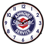 Collectable Sign and Clock Packard Approved Service Backlit Wall Clock-1505590-Garage Giant 