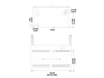 NewAge Outdoor Kitchens Stainless-Steel 5-Piece Cabinet Set with Sink, 2-Door with Drawer, Grill Cabinet, Performance Grill, and Countertop-71576-Garage Giant 