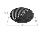 NewAge Outdoor Kitchens 19 in. Cast Iron Griddle-66973-Garage Giant 