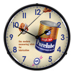 Collectable Sign and Clock Purelube Oil Backlit Wall Clock-1611680-Garage Giant 