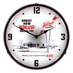 Collectable Sign and Clock Ashland Oil Backlit Wall Clock-1612686-Garage Giant 