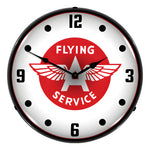 Collectable Sign and Clock Flying A Service Backlit Wall Clock-1612690-Garage Giant 