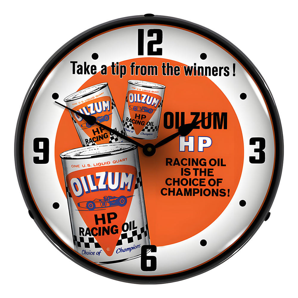 Collectable Sign and Clock Clark Oil Backlit Wall Clock - Thumbnail 2