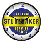 Collectable Sign and Clock Original Studebaker Service Parts Backlit Wall Clock-1612693-Garage Giant 