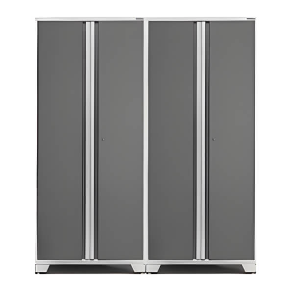 NewAge Garage Cabinets 2 x PRO Series Platinum Multi-Use Lockers-52405-2-Garage Giant