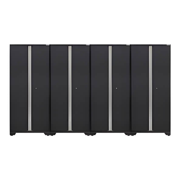 NewAge Garage Cabinets 4 x BOLD Series Grey Lockers-50004-4-Garage Giant