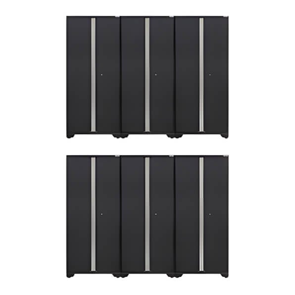 NewAge Garage Cabinets 6 x BOLD Series Grey Lockers-50004-6-Garage Giant