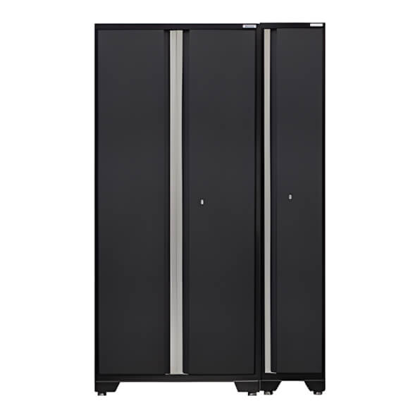 NewAge Garage Cabinets PRO Series Grey 1 x Multi-Use Locker and 1 x Sports Locker Set-1 x 52005 + 1 x 52006-Garage Giant