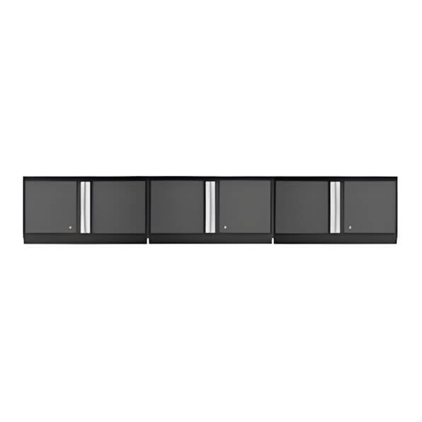 NewAge Garage Cabinets 3 x BOLD Series Grey 36