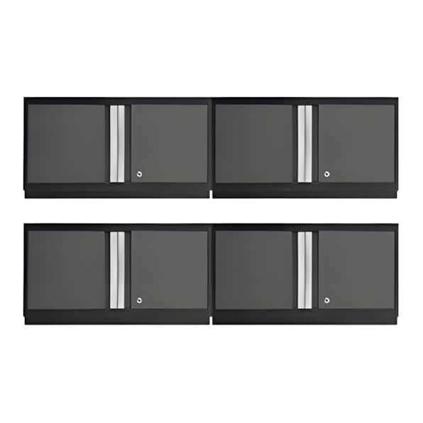 NewAge Garage Cabinets 4 x BOLD Series Grey 36