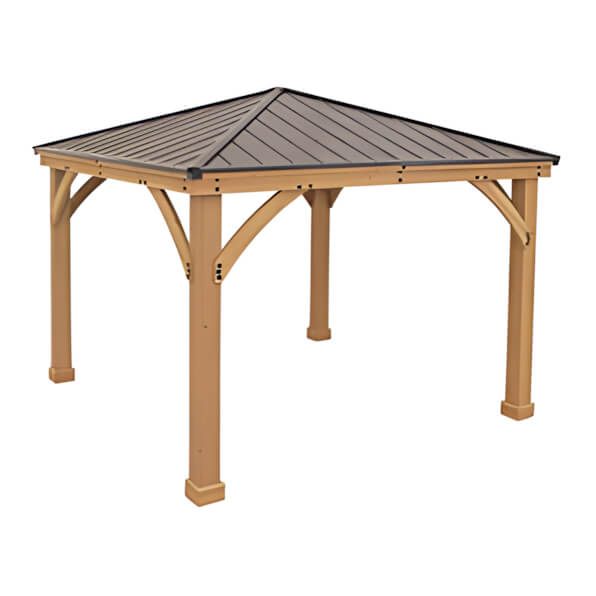 Yardistry 10 x 10 Meridian Gazebo-YM11756-Garage Giant