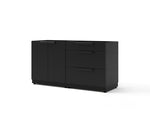NewAge Outdoor Kitchens Stainless Steel 2-Piece Cabinet Set with 3-Drawer Cabinet and 2-Door Cabinet-67689-Garage Giant 