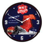 Collectable Sign and Clock MKT Katy Lines Backlit Wall Clock-1712822-Garage Giant 
