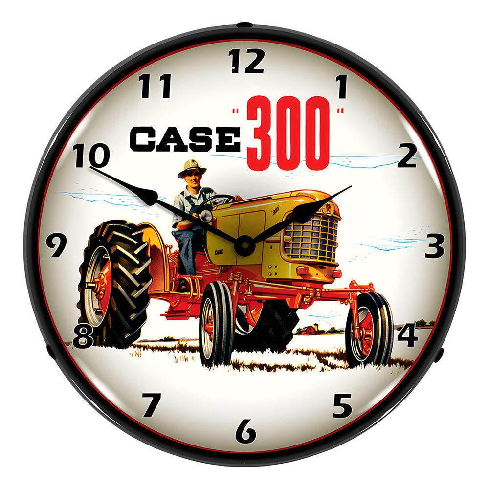 Collectable Sign and Clock Case 300 Tractor Backlit Wall Clock - Thumbnail 2