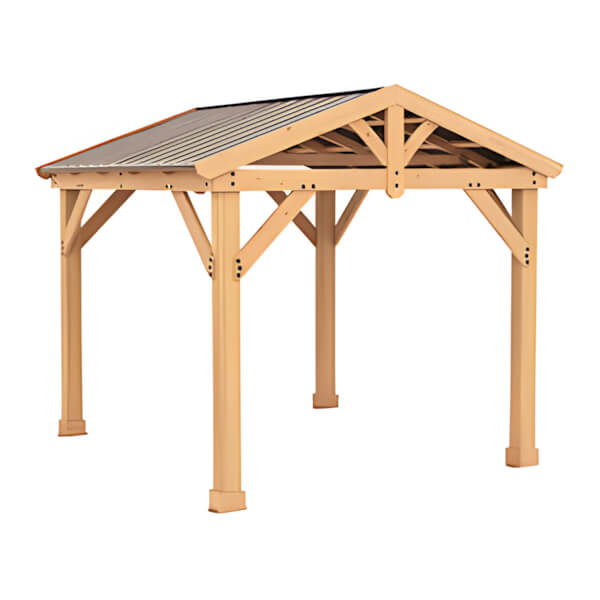 Yardistry 10 x 10 Meridian Pavilion Gazebo-YM11909-Garage Giant