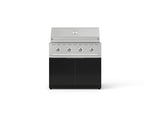 NewAge Outdoor Kitchens Aluminum 2-Piece Cabinet Set with Grill Cabinet and Performance Grill-74790-Garage Giant 
