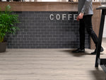 NewAge Garage Flooring Stone Composite LVP Flooring 5mm 500 sq. ft. Flooring Bundle - Grey Oak 