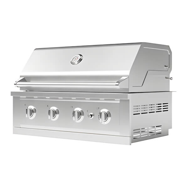 NewAge Outdoor Kitchens 40-Inch Natural Gas 4-Burner Grill (Performance Model)-66982-Garage Giant