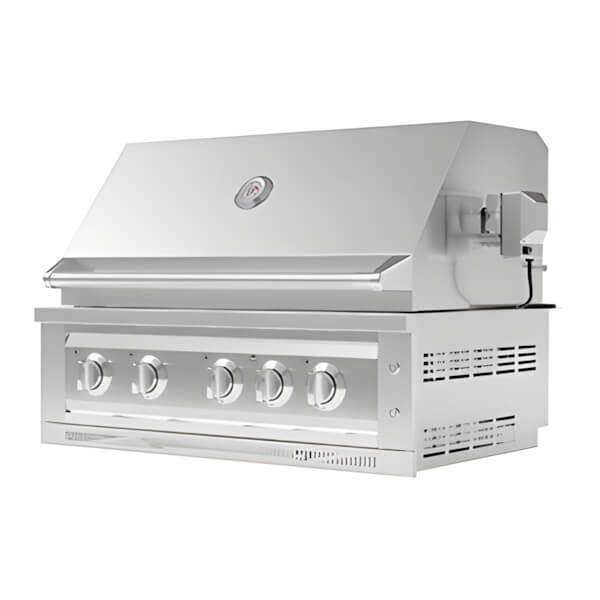 NewAge Outdoor Kitchens 36-Inch Natural Gas 5-Burner Grill (Platinum Model)-66903-Garage Giant