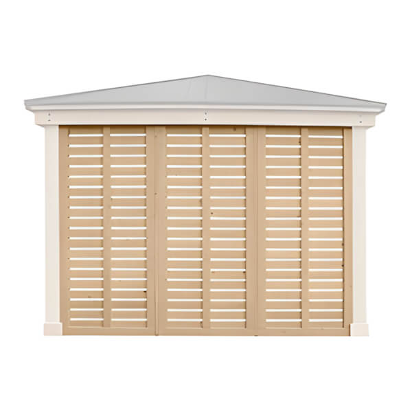 Yardistry 10-Foot Meridian Privacy Wall-YM11811-Garage Giant
