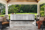 NewAge Outdoor Kitchens 4 PC Cabinet Set in Stainless Steel with Covers-65076-Garage Giant 