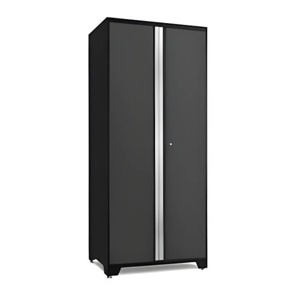 NewAge Garage Cabinets PRO Series Grey 36 in. Secure Gun Cabinet with Accessories-54001-Garage Giant